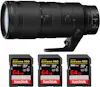 Nikon Z 70-200mm f/2.8 VR S + 3 SanDisk 64GB UHS-II 300 Nikon Z 70-200mm f/2.8 VR S + 3 SanDisk 64GB UHS-II 300