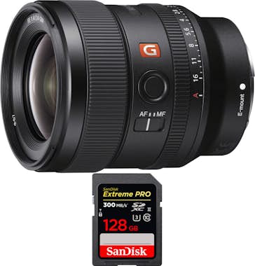 Sony FE 24mm f/1.4 GM + 1 SanDisk 128GB Extreme PRO UHS Sony FE 24mm f/1.4 GM + 1 SanDisk 128GB Extreme PRO UHS
