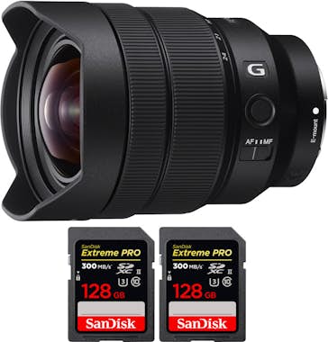 Sony FE 12-24mm f/2.8 GM + 2 SanDisk 128GB Extreme PRO Sony FE 12-24mm f/2.8 GM + 2 SanDisk 128GB Extreme PRO