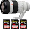Sony FE 100-400mm f/4.5-5.6 GM OSS + 3 SanDisk 128GB Ex Sony FE 100-400mm f/4.5-5.6 GM OSS + 3 SanDisk 128GB Ex