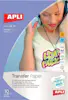 Apli Papel Transfer Camisetas 4128/ DIN A4/ 10 Hojas Apli Papel Transfer Camisetas 4128/ DIN A4/ 10 Hojas