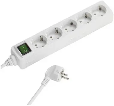 Vivanco Regleta con interruptor 27016/ 5 Tomas de corrient Vivanco Regleta con interruptor 27016/ 5 Tomas de corrient