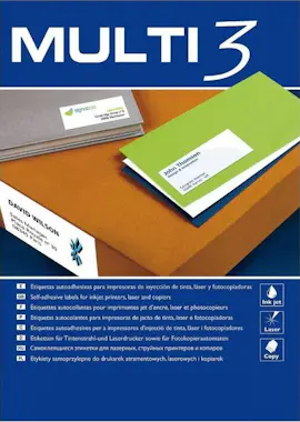 Apli Etiquetas Adhesivas Multi3/ 48.5 x 25.4mm/ 100 Hoj Apli Etiquetas Adhesivas Multi3/ 48.5 x 25.4mm/ 100 Hoj