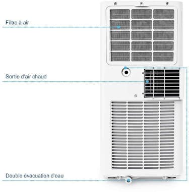 Oceanic Aire acondicionado portátil monobloque OCEANIC Oceanic Aire acondicionado portátil monobloque OCEANIC