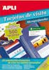 Apli Tarjetas de Visita 11705/ 90 x 50.8mm/ 50 Hojas Apli Tarjetas de Visita 11705/ 90 x 50.8mm/ 50 Hojas