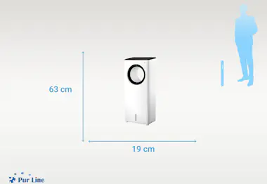 Purline Climatizador Evaporativo sin aspas con 3 velocidad Purline Climatizador Evaporativo sin aspas con 3 velocidad