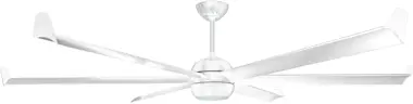 KlassFan Ventilador de techo DC en blanco con palas de made KlassFan Ventilador de techo DC en blanco con palas de made