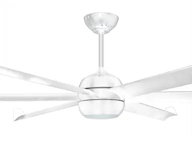 KlassFan Ventilador de techo DC en blanco con palas de made KlassFan Ventilador de techo DC en blanco con palas de made