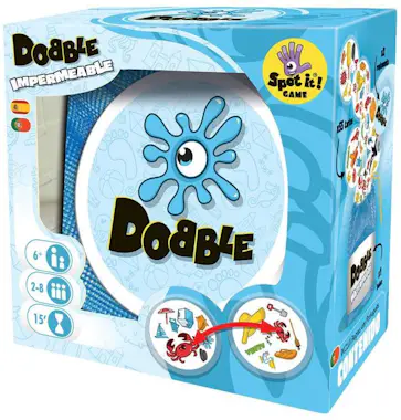 asmodee Juego de mesa dobble waterproof pegi 7 asmodee Juego de mesa dobble waterproof pegi 7
