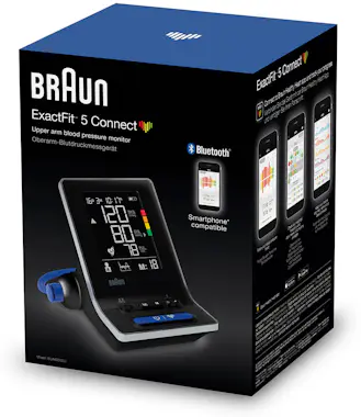 Braun Tensiómetro de Brazo Exact Fit 5 Connect Braun Tensiómetro de Brazo Exact Fit 5 Connect