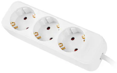 Lanberg REGLETA LANBERG 3 TOMAS SCHUKO BLANCA 1.5M Lanberg REGLETA LANBERG 3 TOMAS SCHUKO BLANCA 1.5M
