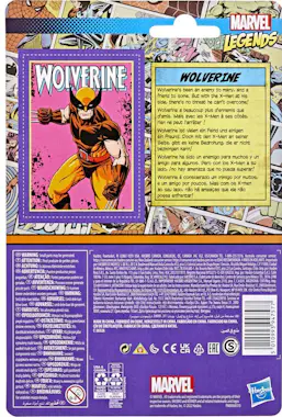 Hasbro Figura hasbro wolverine 9.5 cm marvel legends retr Hasbro Figura hasbro wolverine 9.5 cm marvel legends retr