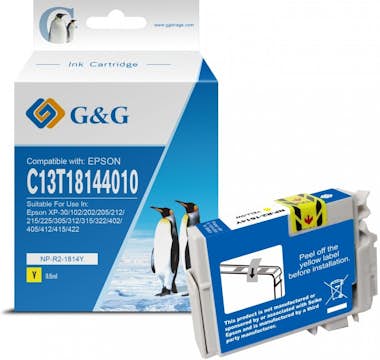 Generic G&G Epson T1814/T1804 (18XL) Amarillo Cartucho de Generic G&G Epson T1814/T1804 (18XL) Amarillo Cartucho de