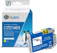 Generic G&G Epson T2714/T2704 (27XL) Amarillo Cartucho de