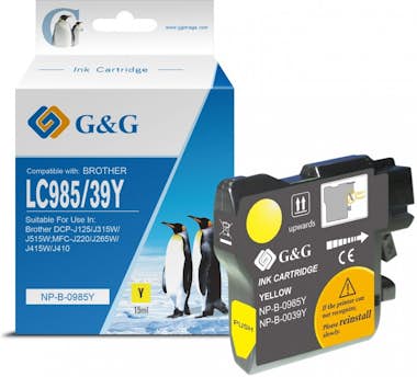 Generic G&G Brother LC985XL Amarillo Cartucho de Tinta o - Generic G&G Brother LC985XL Amarillo Cartucho de Tinta o -