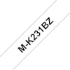 Generic Brother MK231BZ Cinta No Laminada a de Etiquetas - Generic Brother MK231BZ Cinta No Laminada a de Etiquetas -