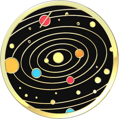 PopSockets PopSockets Enamel Solar Flare Soporte pasivo Lecto PopSockets PopSockets Enamel Solar Flare Soporte pasivo Lecto