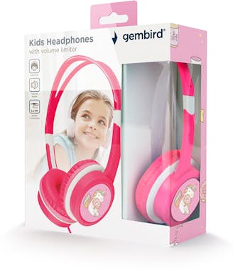 Gembird Gembird MHP-JR-PK auricular y casco Auriculares Al Gembird Gembird MHP-JR-PK auricular y casco Auriculares Al