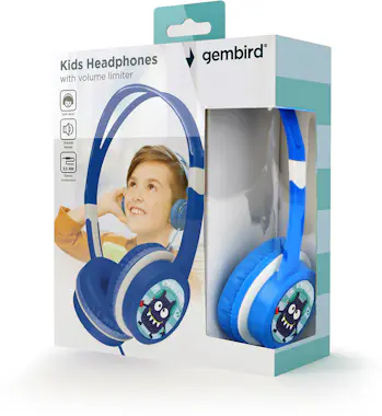 Gembird Gembird MHP-JR-B auricular y casco Auriculares Alá Gembird Gembird MHP-JR-B auricular y casco Auriculares Alá