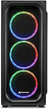 Sharkoon Sharkoon TK5M RGB ATX Escritorio Negro Sharkoon Sharkoon TK5M RGB ATX Escritorio Negro