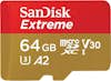 SanDisk SanDisk Extreme 64 GB MicroSDXC UHS-I Clase 10