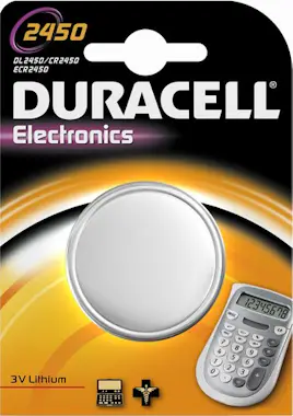 Duracell Duracell CR 2450 Batería de un solo uso CR2450 Lit Duracell Duracell CR 2450 Batería de un solo uso CR2450 Lit