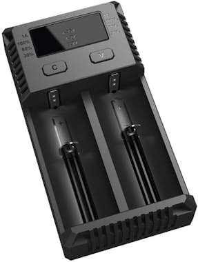 NITECORE Cargador NEW i2 1A para Li-Ion, NiMH, NiCd, AA, AA NITECORE Cargador NEW i2 1A para Li-Ion, NiMH, NiCd, AA, AA