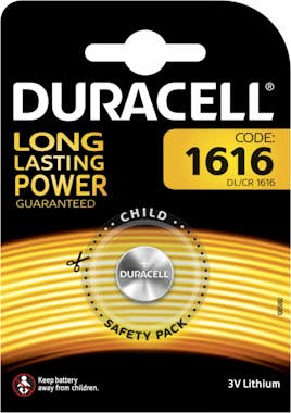 Duracell Pila de botón de litio CR1616 1er Blister Duracell Pila de botón de litio CR1616 1er Blister