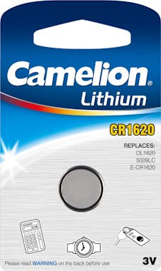 Camelion Pila de botón de litio CR1620 1er Blister Camelion Pila de botón de litio CR1620 1er Blister