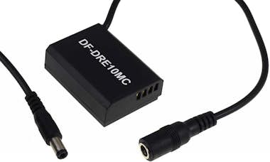 POWERY Adaptador de Corriente Permanente para Canon EOS 1 POWERY Adaptador de Corriente Permanente para Canon EOS 1