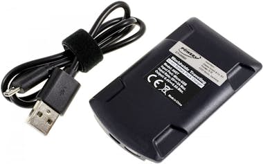 POWERY Cargador USB para Batería Canon Modelo LP-E6 POWERY Cargador USB para Batería Canon Modelo LP-E6