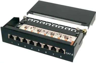 Digitus Patch Panel de sobremesa cat.6, Clase E, blindado, Digitus Patch Panel de sobremesa cat.6, Clase E, blindado,
