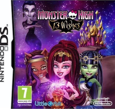 Bandai MONSTER HIGH: 13 DESEOS / Juego de consola DS Bandai MONSTER HIGH: 13 DESEOS / Juego de consola DS