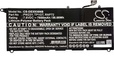 POWERY Batería para portátil Dell XPS 13 9360 POWERY Batería para portátil Dell XPS 13 9360