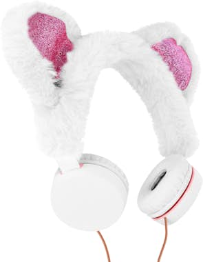 Avizar Cascos Audio Jack 3,5mm Orejas Gato Pelo Blanco Avizar Cascos Audio Jack 3,5mm Orejas Gato Pelo Blanco