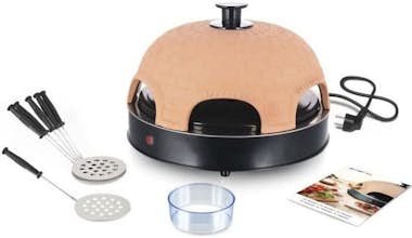 Emerio Horno de pizza para 6 personas 1200 W PO-115984 Emerio Horno de pizza para 6 personas 1200 W PO-115984