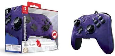 PDP Gaming PDP Afterglow Purple Camouflage Wired Controller p PDP Gaming PDP Afterglow Purple Camouflage Wired Controller p