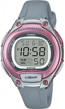 Casio Reloj CASIO Basic Gris y Rosa Niño Casio Reloj CASIO Basic Gris y Rosa Niño
