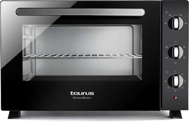 Taurus blanco y marrón - Mini horno - 60 L - negro - 2200 Taurus blanco y marrón - Mini horno - 60 L - negro - 2200