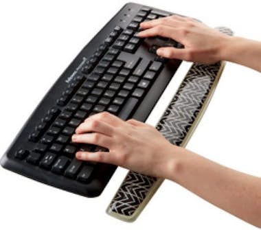 Fellowes reposamuñecas para teclado de gel fotográfico, neg Fellowes reposamuñecas para teclado de gel fotográfico, neg