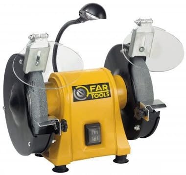 FAR TOOLS Amoladora de banco de 2 ruedas de 150 vatios Farto FAR TOOLS Amoladora de banco de 2 ruedas de 150 vatios Farto