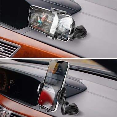Avizar Soporte Auto Smartphone Fijación Ventosa Salpicade Avizar Soporte Auto Smartphone Fijación Ventosa Salpicade