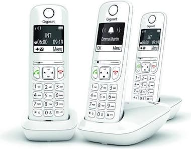 Gigaset GIGASET Teléfono Fijo AS690 Trio Blanco Gigaset GIGASET Teléfono Fijo AS690 Trio Blanco
