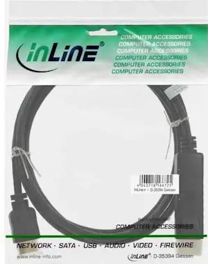 InLine EN LINEA 17181 CABLE 1M NEGRO InLine EN LINEA 17181 CABLE 1M NEGRO
