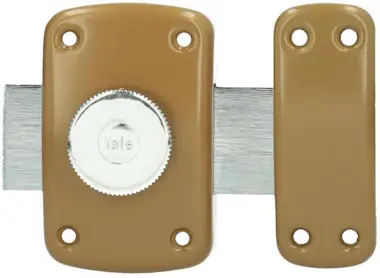 Yale YALE Cerradura de botón y cilindro 5 pines diámetr Yale YALE Cerradura de botón y cilindro 5 pines diámetr