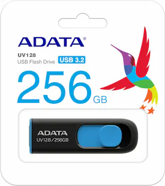 Adata ADATA UV128 unidad flash USB 256 GB USB tipo A 3.2 Adata ADATA UV128 unidad flash USB 256 GB USB tipo A 3.2