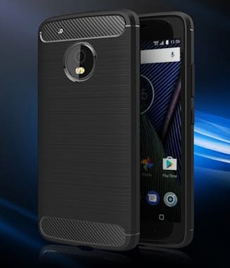 Multi4you Funda Silicona Carbono para Motorola Moto G5 Plus Multi4you Funda Silicona Carbono para Motorola Moto G5 Plus