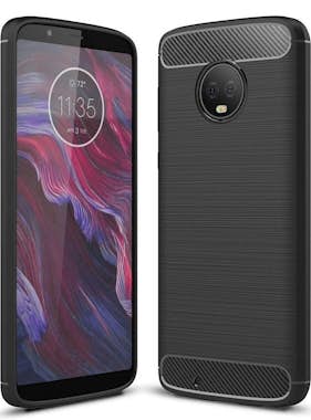 Multi4you Funda Silicona Carbono para Motorola Moto G6 Plus Multi4you Funda Silicona Carbono para Motorola Moto G6 Plus