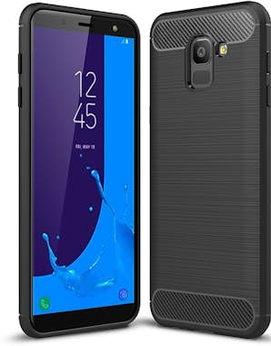 Multi4you Funda Silicona Carbono para Samsung Galaxy J6 (201 Multi4you Funda Silicona Carbono para Samsung Galaxy J6 (201