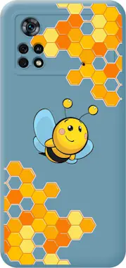 Tumundosmartphone Funda Azul Xiaomi POCO X4 Pro 5G Abeja Tumundosmartphone Funda Azul Xiaomi POCO X4 Pro 5G Abeja